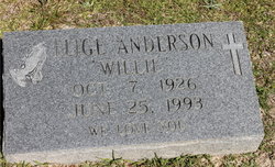 Elige “Willie” Anderson 