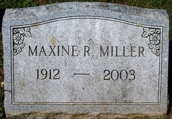 Maxine Rose <I>Place</I> Miller 