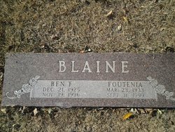 Foutenia Mae “Tena” <I>Stringos</I> Blaine 
