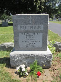 Mary Elizabeth “Betty” <I>O'Brien</I> Putnam 