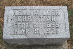 Nell A <I>Miller</I> Christian 