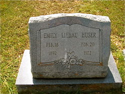 Emily <I>Liebau</I> Huser 