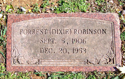 Forrest “Dixie” Robinson 