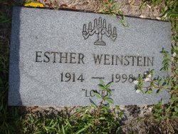 Esther <I>Fisvitz</I> Weinstein 