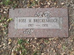 Rose M <I>Piano</I> Breckenridge 