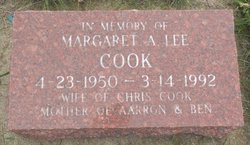 Margaret A. <I>Lee</I> Cook 