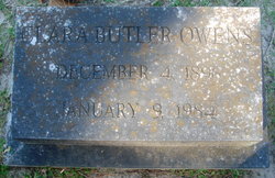 Clara <I>Butler</I> Owens 