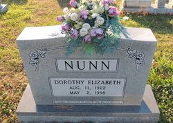 Dorothy Elizabeth <I>Wisdom</I> Nunn 