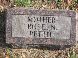 Rose N <I>Meeker</I> Pettit 