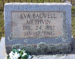 Eva <I>Bagwell</I> Methvin 