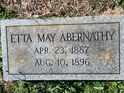 Etta May Abernathy 