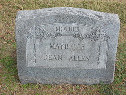 Mary Maybelle <I>Dean</I> Allen 