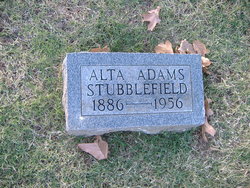 Alta Gurtus <I>Adams</I> Stubblefield 