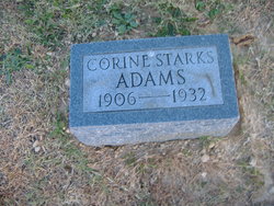 Corine <I>Starks</I> Adams 
