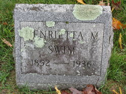 Henrietta M <I>Kester</I> Swim 