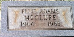Ellie Mae <I>Adams</I> McClure 