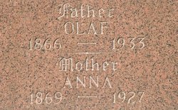 Anna Mellena <I>Andreasdotter</I> Amundsen 