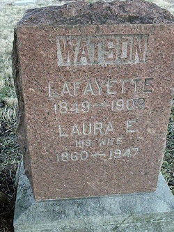 Laura E. <I>Clinkenbeard</I> Watson 