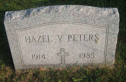 Hazel V Peters 