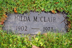 Hilda M Clair 