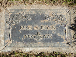 Rose M Beyer 