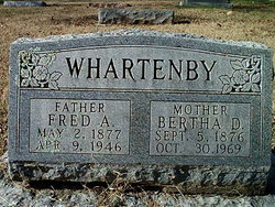 Bertha D. <I>Harris</I> Whartenby 