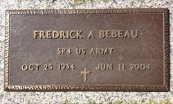 Fredrick Albert Bebeau 