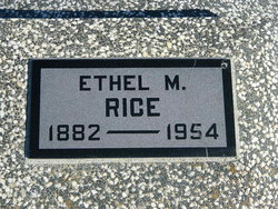 Ethel M Rice 