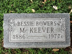 Bessie M <I>McDaniel</I> Bowers McKeever 