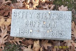 Elizabeth “Bettie” <I>Stevenson</I> Coffman 
