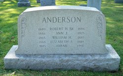Robert H Anderson Sr.