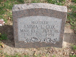 Emma Louise <I>Wieburg</I> Cox 