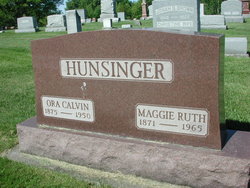 Maggie Ruth <I>Woodmansee</I> Hunsinger 