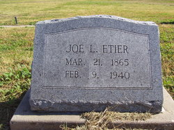 Joe Lazareth Etier 