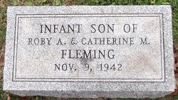 Infant Son Fleming 