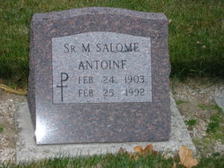 Sr M. Salome Antoine 