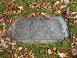 Betty Lou <I>DeLong</I> Brenton 