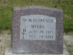 Sr M. Florence Myers 