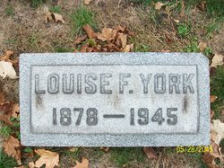 Louise H. <I>Furst</I> York 