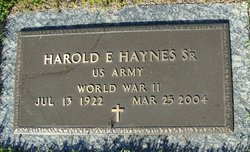 Harold Eugene Haynes Sr.