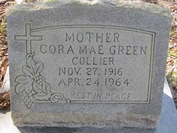 Cora Mae <I>Green</I> Collier 