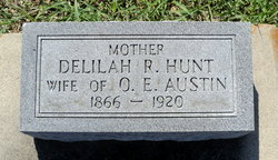 Delilah Rebecca <I>Hunt</I> Chambers Austin 