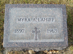 Myra A <I>O'Brien</I> Lahiff 