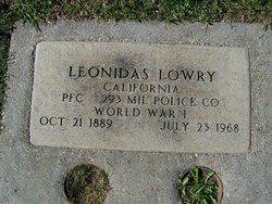 Leonidas “Lee” Lowry 