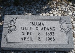 Lillie G Adams 