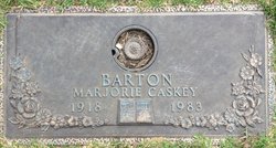 Marjorie Jane <I>Caskey</I> Barton 
