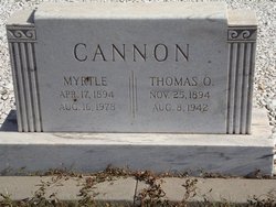 Thomas O. Cannon 