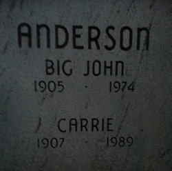 John Herbert “Big John” Anderson 