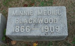 Minnie <I>Medill</I> Blackwood 