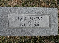 Pearl <I>Morton</I> Kinyon 